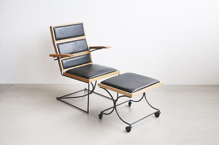 cradle-armchair+ottoman